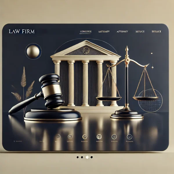 I will design Law firm Website for Lawyer for Law Firm, Notary Website for Attorney of 1-3 pages