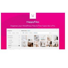 Buy get HappyFiles Pro wordpress plugin download – Organize your WordPress Media Files