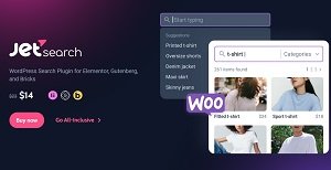 Buy get JetSearch For Elementor wordpress plugin download free