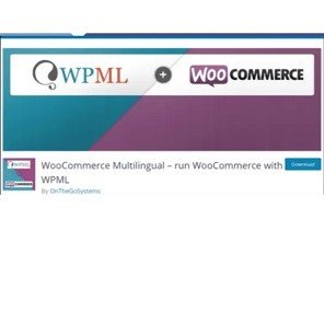 Buy get WPML Woocommerce Multilingual wordpress plugin download