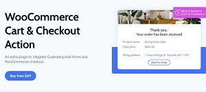 Buy get plugin JetFormBuilder WooCommerce Cart and Checkout Action wordpress download free