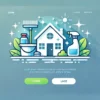 I will design house cleaning website, office cleaning website or janitorial website of 1-3 pages