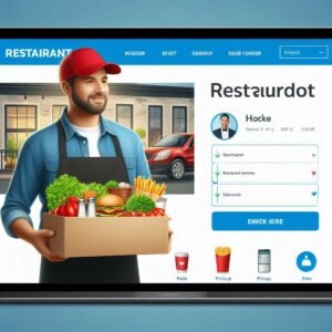 I will design Restaurant Website, online food order system delivery, pickup service Store or Website