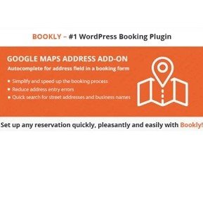 buy get Bookly Google Maps Address Add-on wordpress plugin download